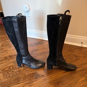 Tory Burch Black Heeled Boots